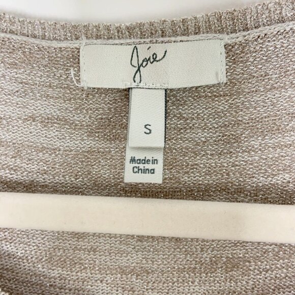 Joie Sweater Women’s Size Small Beige Neutral - Picture 4 of 8